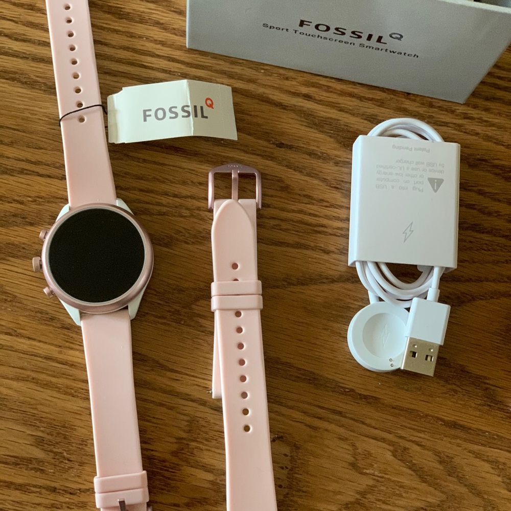 Fossil Sport Smartwatch Light Pink